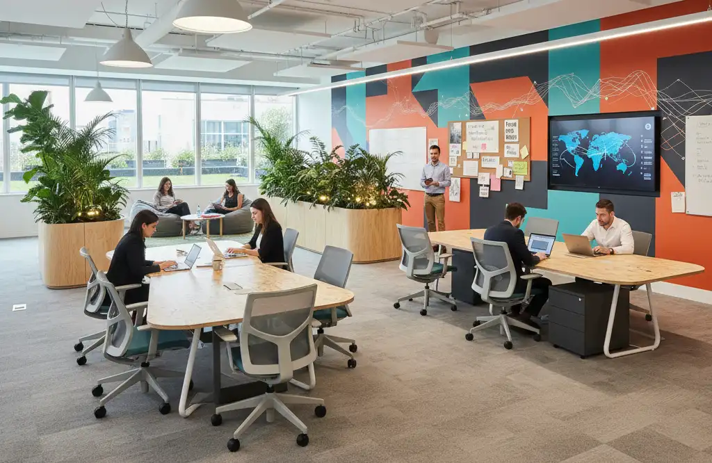 Góc làm việc có tính linh hoạt