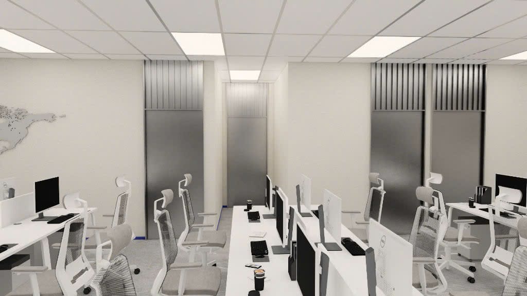 Đơn vị thi công nội thất văn phòng Blue Origin uy tín Đơn vị thi công nội thất văn phòng Blue Origin uy tín