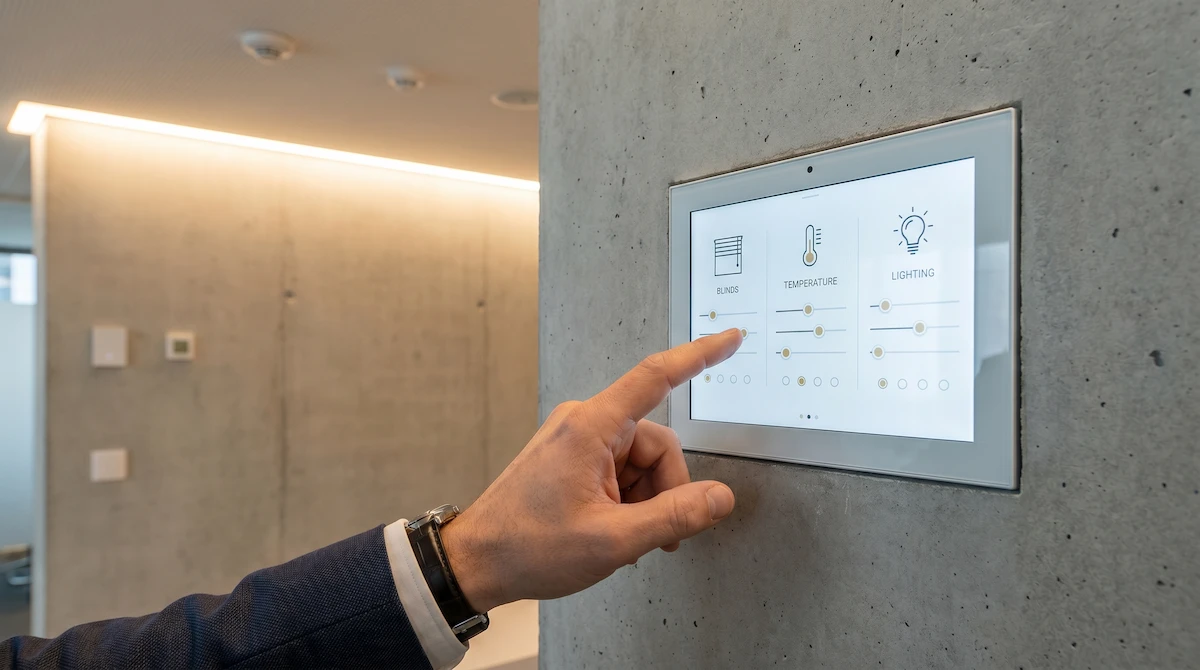 Bảng điều khiển trung tâm Smart Office tích hợp nền tảng IoT